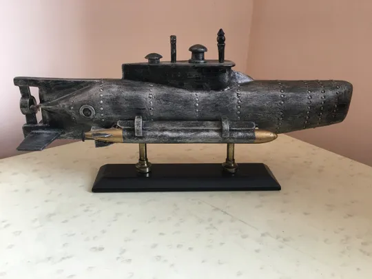 Купити Макет підводного човна Іспанії XIX століття винахідника ISAAC PERAL