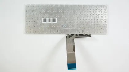 фото, Клавіатура для ноутбука ASUS (F200, R202, X200 series) rus, white, без фрейма