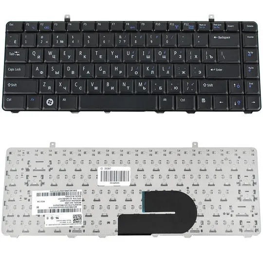 Купити Клавіатура для ноутбука DELL (Vostro: A840, A860, 1014, 1015, 1088) rus, black