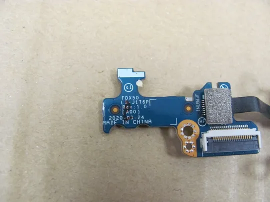 717-19 плата сканер відбитку з платою вкл 07R96X LS-J176P для Dell Precision 7550 M7550  7560  оригінал Де купити