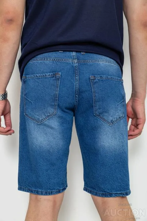 Шорты мужские джинсовые, цвет синий, 244RB002 Продаж