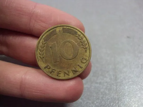 Купити монета германия 10 пфеннигов 1950 №9549