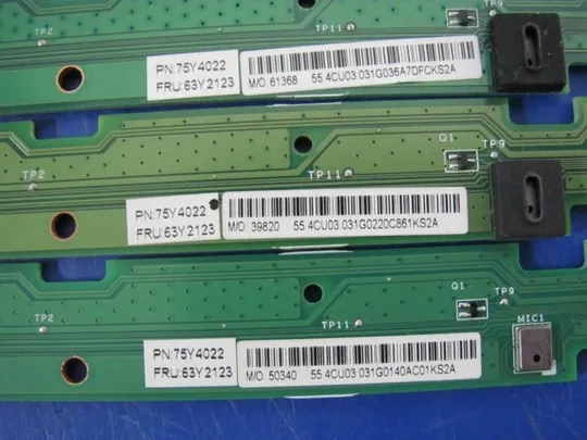 №236-9 Плата мікрофона і индекаторов 48.4CU10.021 63Y2123 для LENOVO THINKPAD T510 T510i оригінал З аукціону