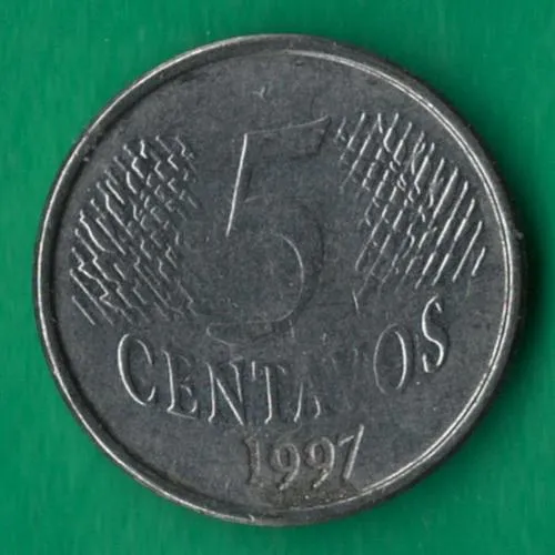 5 сентаво 1997 року Бразилія [КВ] Ціна