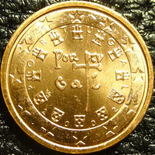 2 євроценти 2002 Португалія UNC Ціна