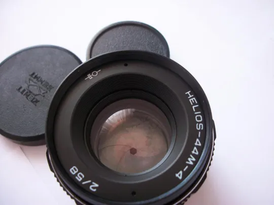 Объектив Гелиос-44М-4, М-42 [обе крышки] состояние-как новый!, No-86366539 Продаж