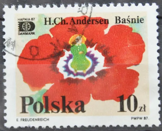 Польша Живопись Сказки Андерсен 1987 Ціна