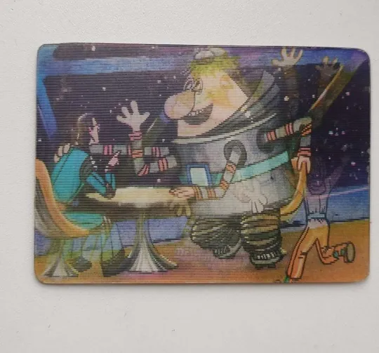 Купити Громозека переливной календарик из мультфильма СССР Тайна Третьей планеты tp418 440грн