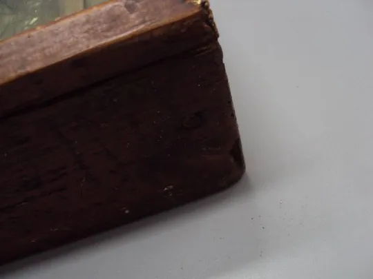 Икона Спаситель Иисус Христос в окладе и киоте размер 31,7 х 27 см №13863 Продаж