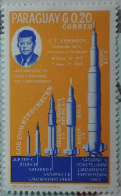 фото, Парагвай Космос 1964