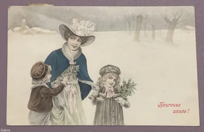 фото, Поштова листівка 1900-1960