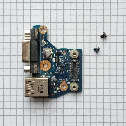 фото, USB VGA плата Dell Latitude E6440 / LS-9938P для ноутбука оригінал