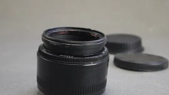 штатный объектив Canon EF 50mm/1.8 II с реверсивным макрокольцом 58мм Продаж