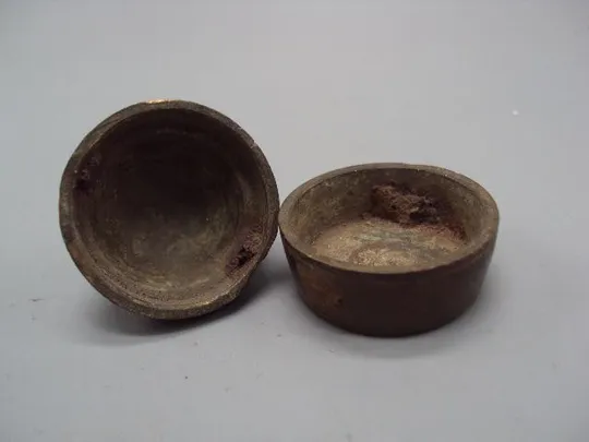 Футляр коробочка для гири бронза чехол для гирьки высота 4,2 см №13503 Продаж