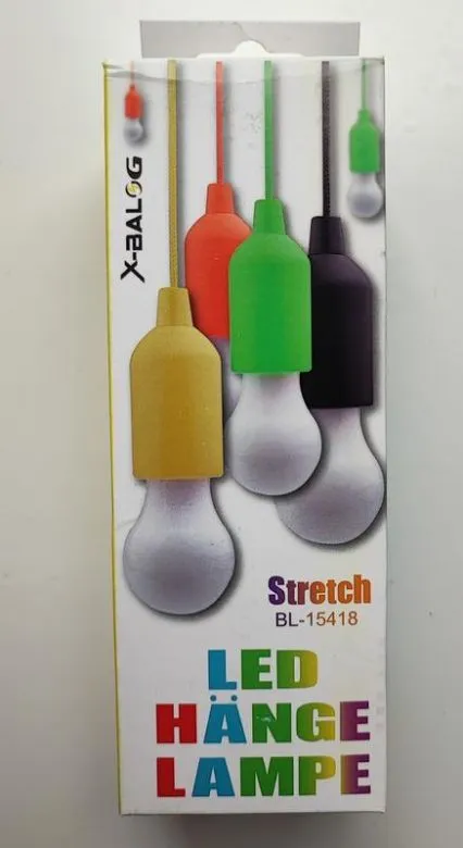 Світлодіодна лампочка на шнурку x-balog bl-15418 Ціна