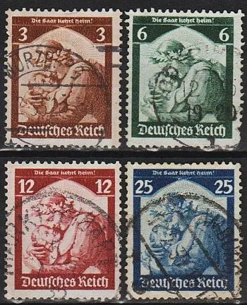 фото, 1935 - Рейх - Повернення Саара Mi.565-68 _14.0 €
