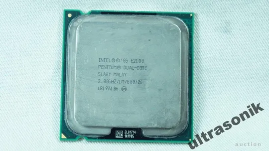2x Pentium Dual Core E2180 SLA8Y 2.0GHz/1M/800 LGA775 Ціна