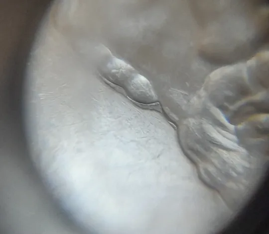 (6841) 2 гривні 2018 напливи лишнього металу навкруги елементів зображення на реверсі Інтернет-аукціон