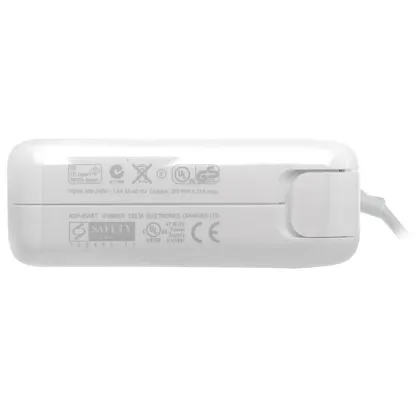фото, Оригінальний блок живлення для ноутбука APPLE MagSafe2 20V, 4.25A, 85W, White (з євро-адаптером),Т-подібний роз'єм MagSafe2