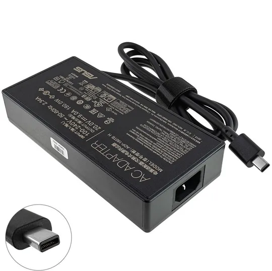 Купити Оригінальний блок живлення для ноутбука ASUS 20V, 12A, 180W, Rectangle Conn, black, RECTANGULAR