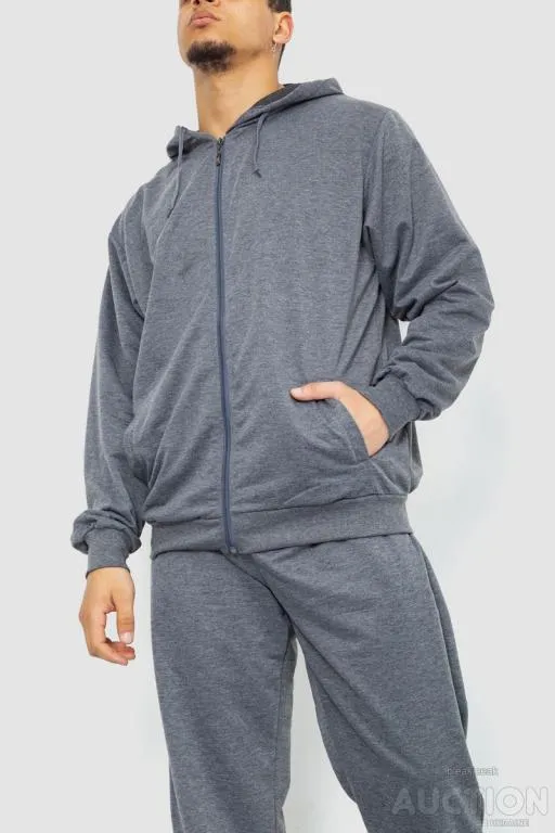 Купити Спорт костюм мужской, цвет серый, 244R9111