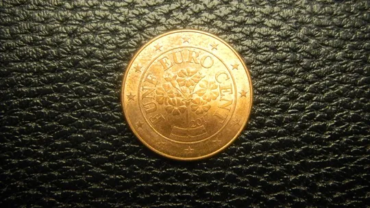 5 євроцентів 2017 Австрія Ціна