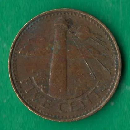 фото, 5 центів 1998 року Барбадос [КВ]