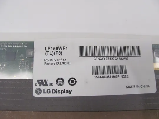 МР6-1 матриця LP156WF1 TL F3 15.6&quot; Full HD  LVDS 40 pin TN a-Si TFT-LCD, LCM є царапина Недорого