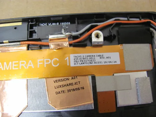 номер1038-1 кришка матриці 460.0CW0B.0001 460.0AB0P.0021 01ER013 01YU625 для Lenovo Thinkpad T580 P52S T570 P51S Кришка дисплея Тильна кришка Корпус матриці Верхня кришка matrix cover Top Case LCD Cover Rear Lid Back Cover Housing Cabinet оригінал в Україні