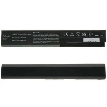 фото, Батарея для ноутбука ASUS A32-X401 (S301, S401, S501, X301, X401, X501 series) 10.8V 4400mAh, Black
