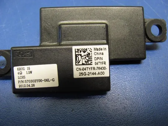 №7-13 динаміки 04TYFR для Dell Latitude E5520 оригінал З аукціону