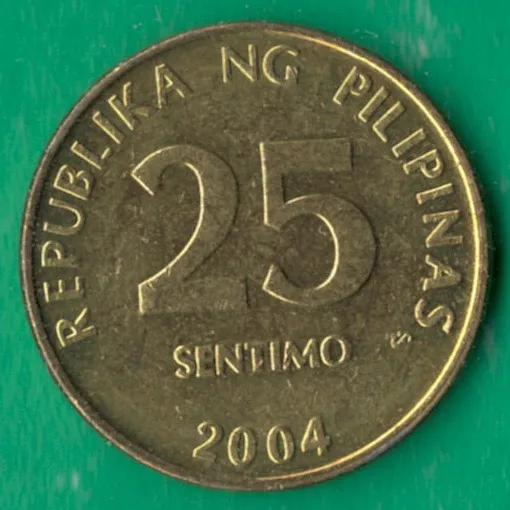25 сентімо 2004 року Філіппіни [КВ] Ціна