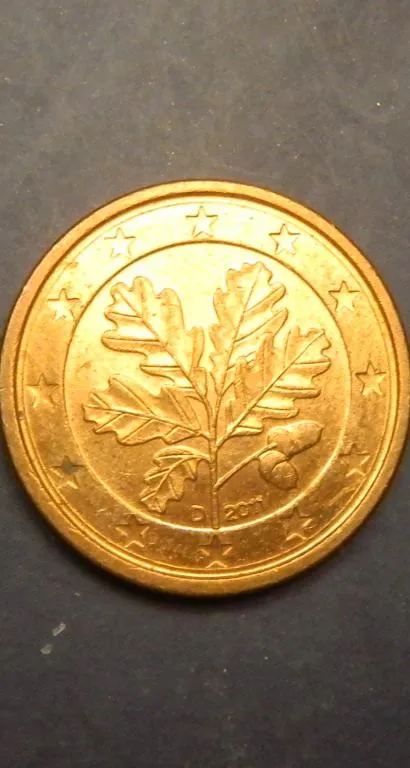 1 євроцент 2011 D Німеччина Ціна