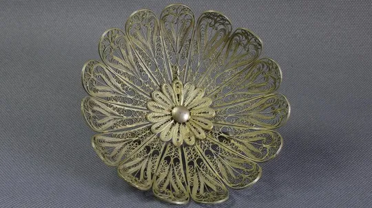 Конфетница скань ваза советский мельхиор БУ ажурна цукерниця золотиста Продаж