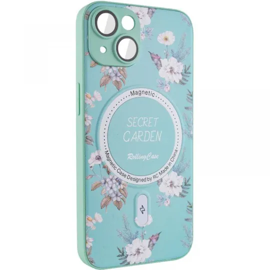 Купити TPU+PC чехол Secret Garden with MagSafe для Apple iPhone 14 (6.1")