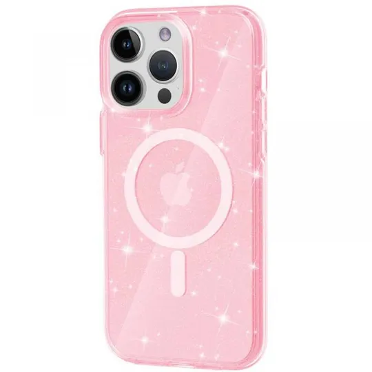 Чехол TPU Galaxy Sparkle (MagFit) для Apple iPhone 13 Pro (6.1&quot;) Ціна