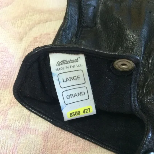 перчатки нат.кожа тонкие с перфорацией для водителя L - ка З аукціону