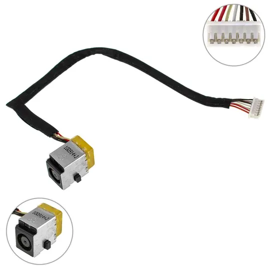 Б.У. Роз&#039;єм живлення, роз&#039;єм USB для ноутбука HP (4525s) з кабелем 613224-001 Ціна