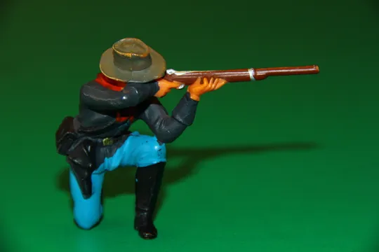 КАВАЛЕРИСТ армії США з карабіном № 7020 ELASTOLIN 70мм ФРГ ФРН Ціна