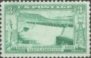 США (USA) 1949 г.  50-ЛЕТИЕ ПЛОТИНЫ ГРАНД КУЛЕ ДАМ. Ціна