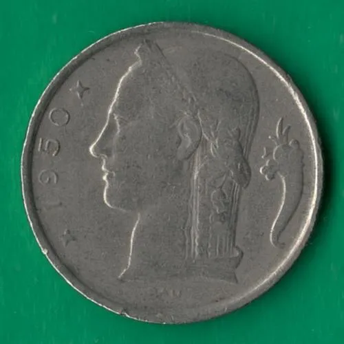 Купити 5 франків 1950 року Belgie [КВ]