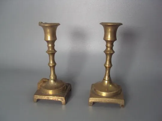 подсвечники пара подсвечник маленький высота 9 см (№ 1193 и № 1194) Ціна