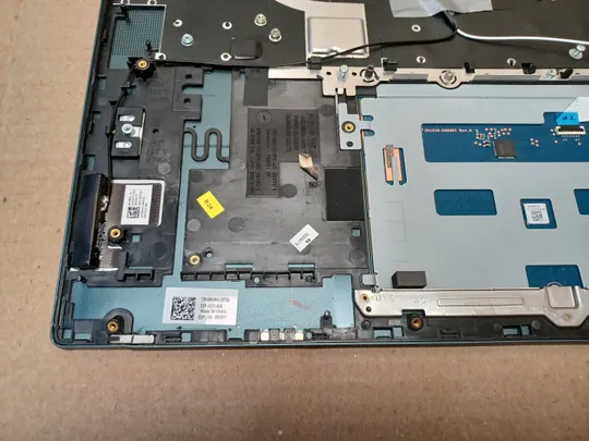 номер1060-3 корпус кришка палмрест 460.0QD0X.0002 0HH9P4 з клавіатурою для Dell Inspiron 7620 2in-1 корпус топкейс верхня панель палмрест cover-C тачпад оригінал Де купити