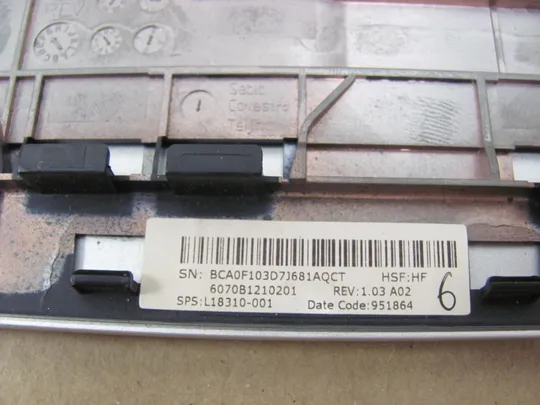 605-2 Кришка панель палмрест  6070B1210201 L18310-001 для HP EliteBook 840 G5  оригінал Інтернет-аукціон