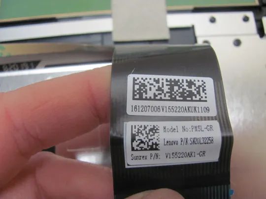 номер0929-28  панель палмрест тачпад 460.08B03.0004 клавіатура SN20L32258 для Lenovo V110-15IKB V110-15ISK оригінал Торговий майданчик