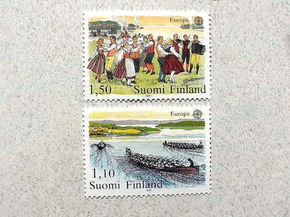 фото, Серія поштових марок Фінляндія 1981 рік **