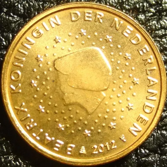 1 євроцент 2012 Нідерланди UNC рідкісний Ціна