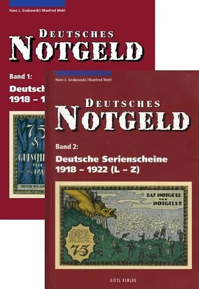 фото, Немецкие серийные нотгельды 1918-1922 - 2 тома - *.pdf