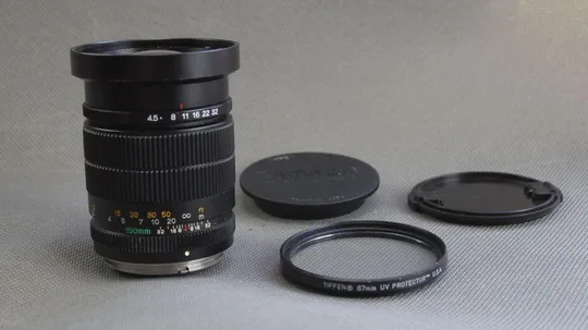 Об&#039;єктив Mamiya G 150mm/4.5 L Ф67mm для дальномерных камер Mamiya 6, 7, 7II (6,0x4,5cm.) Japan Вживане Характеристики