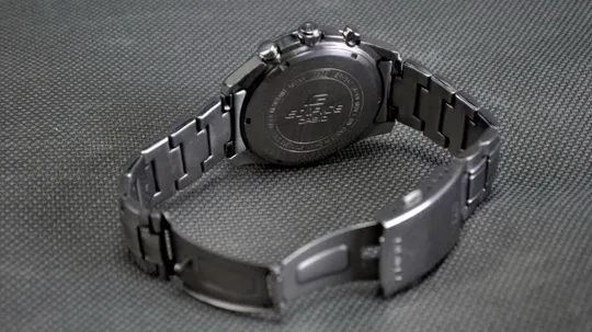 часы Casio Edifice Chronograph All Stainless Steel (нержавеющая сталь) 45mm, WR 100m model:EF-547D-1 Інтернет-аукціон